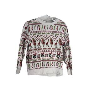 Hanna Andersson Grinch Crewneck Cotton Christmas Sweatshirt Kids Size 4 Unisex